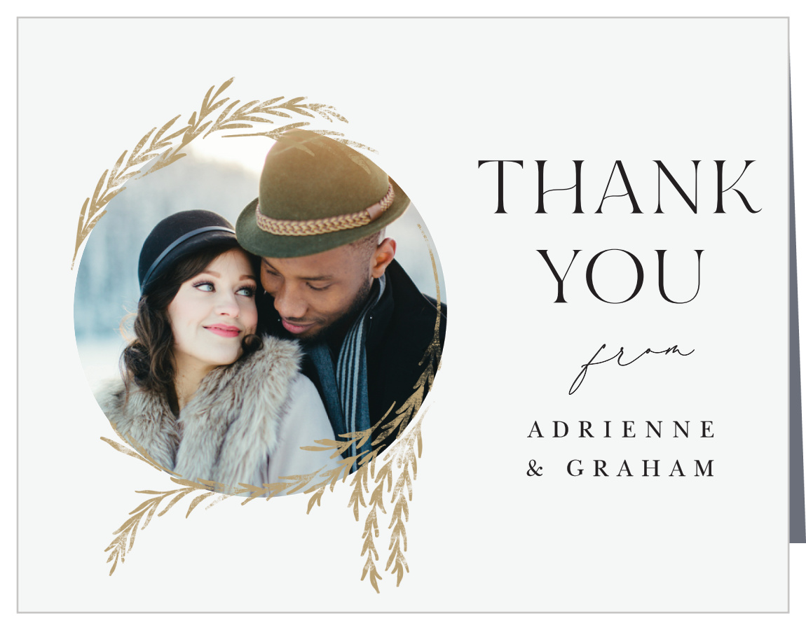 Looking Glass Wedding Thank You Cards