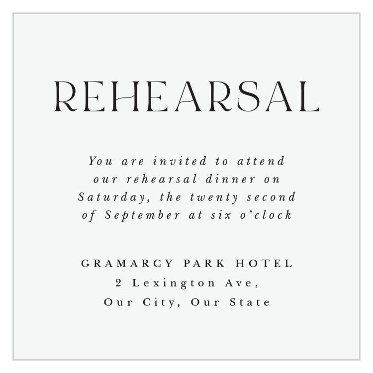 Looking Glass Rehearsal Cards