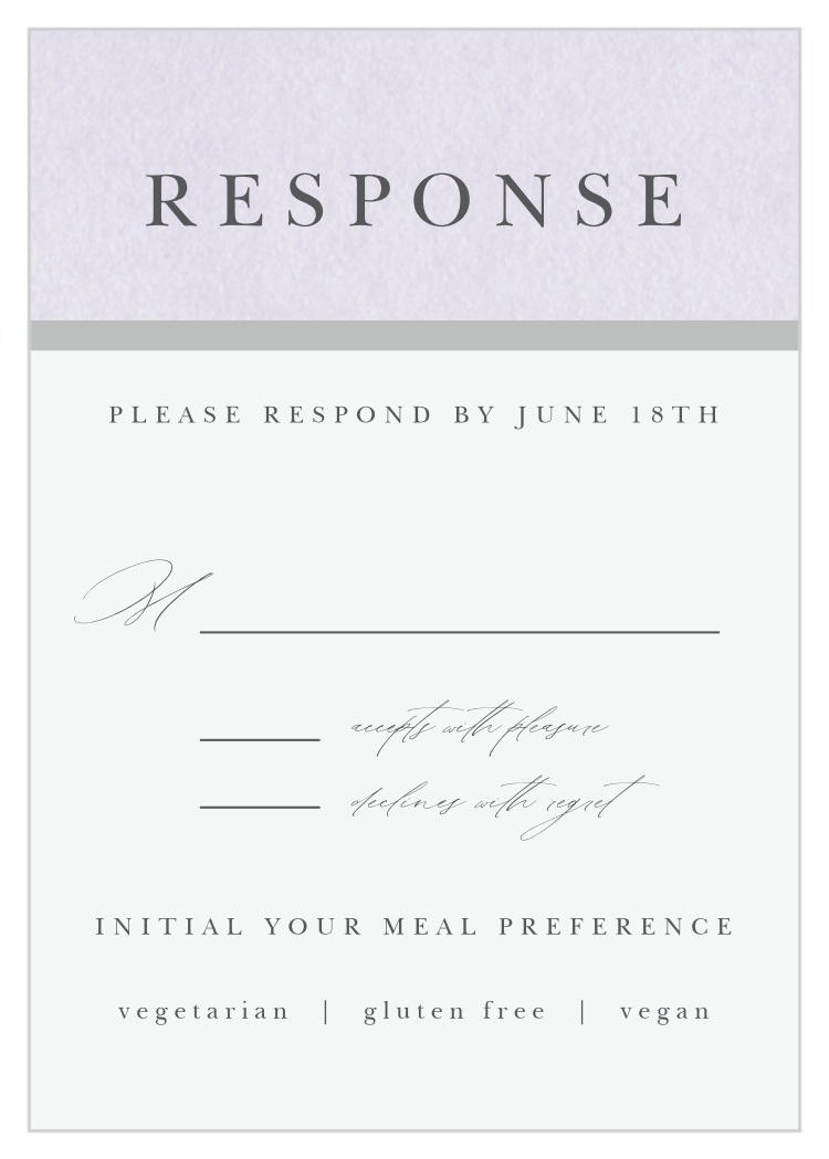 Watercolor Layers Response Cards