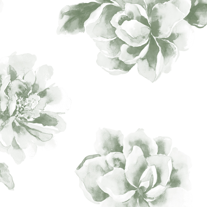 Our Monochrome Florals Peel And Stick Removable Wallpaper are sure to make a statement on any wall in your home!