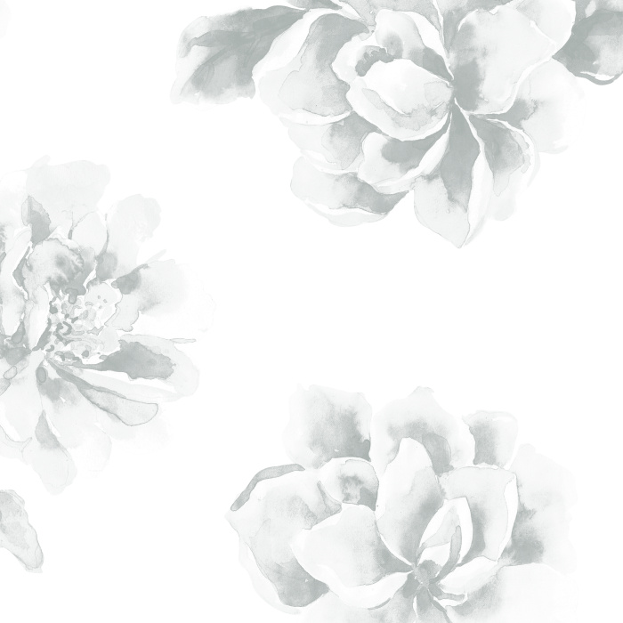 Our Monochrome Florals Peel And Stick Removable Wallpaper are sure to make a statement on any wall in your home!