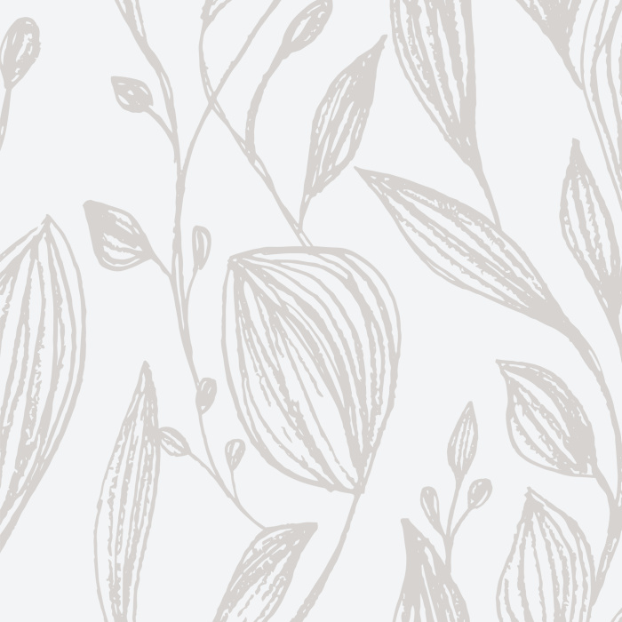 Add a neutral accent to any wall in the interior of your home with our Penciled Leaves Peel And Stick Removable Wallpaper.