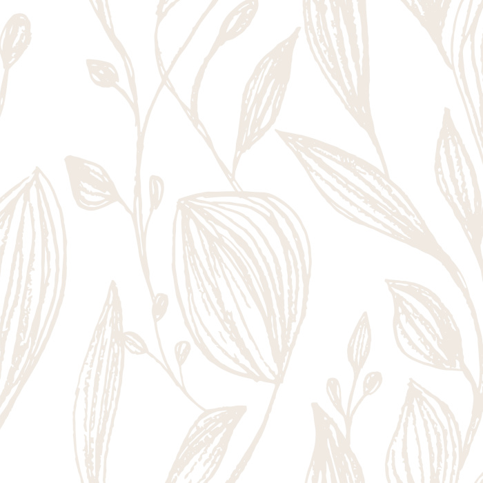 Add a neutral accent to any wall in the interior of your home with our Penciled Leaves Peel And Stick Removable Wallpaper.