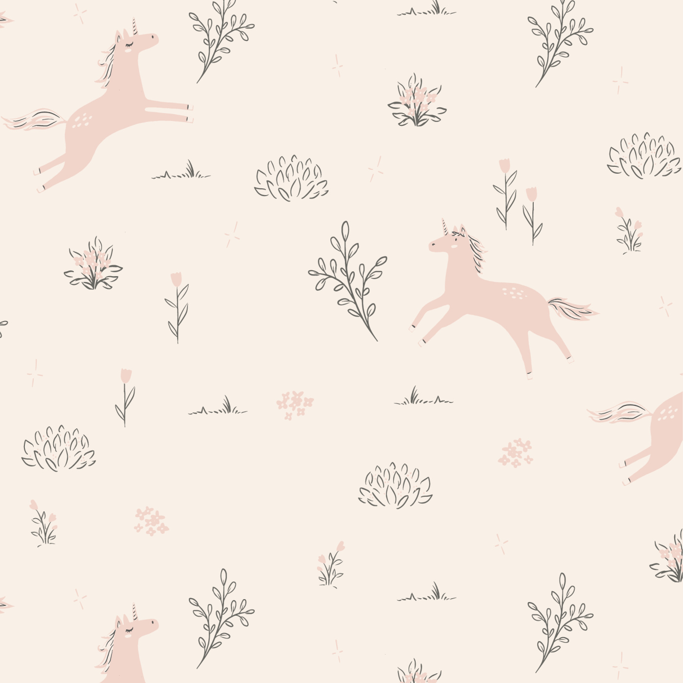 Unicorn Field Wallpaper