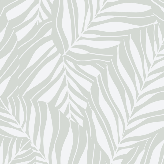 Add a subtle tropical feel to any wall in your home with our Tropical Leaves Peel And Stick Removable Wallpaper.