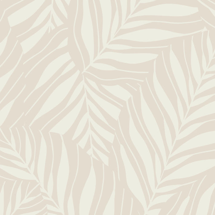 Add a subtle tropical feel to any wall in your home with our Tropical Leaves Peel And Stick Removable Wallpaper.