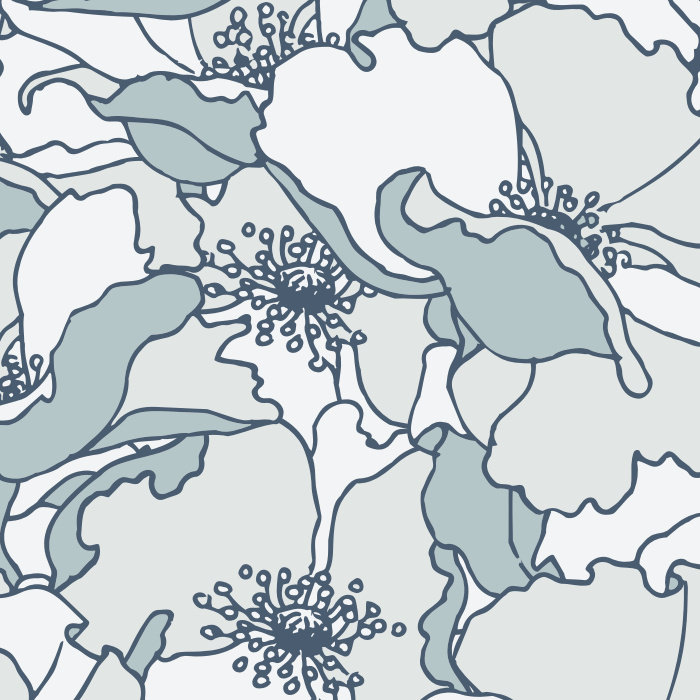 Bring a fresh new look to any space with our Pretty Poppies Wallpaper.