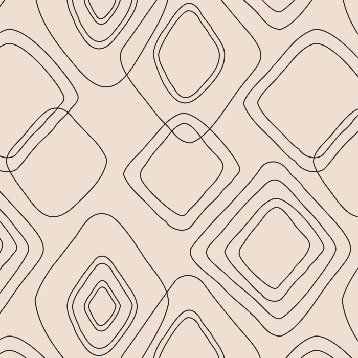 Add a modern geometric design to any wall in your home with our Diamond Dwelling Peel And Stick Removable Wallpaper.
