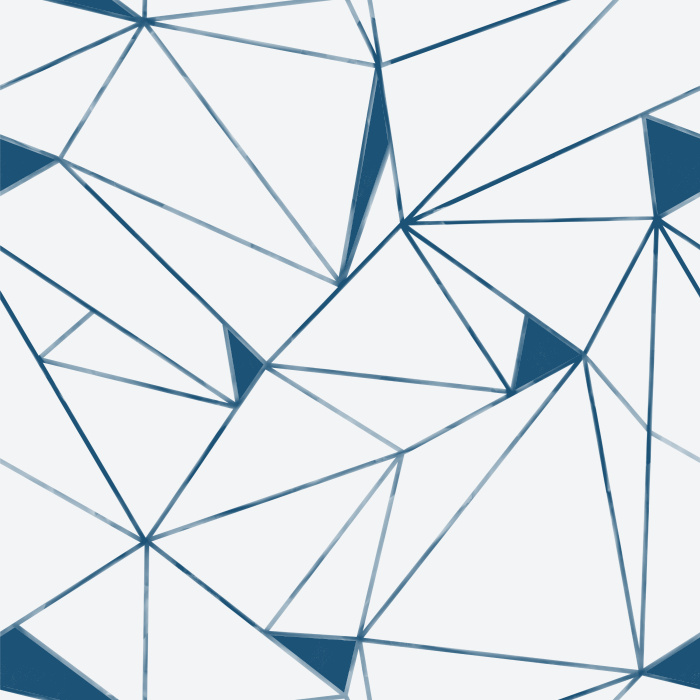 Add some pizzazz to any space with our Triangle Maze Peel And Stick Removable Wallpaper.