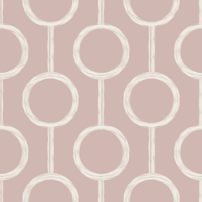 Completely transform your space with our Textured Rings Wallpaper. 