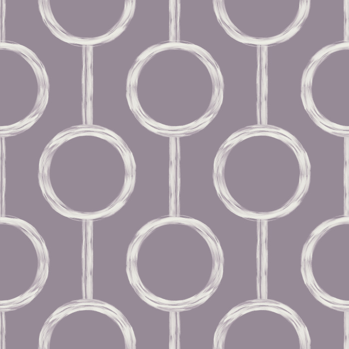 Completely transform your space with our Textured Rings Wallpaper. 