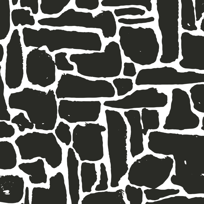 Create an iconic look for your home with our Stamped Blocks Wallpaper.