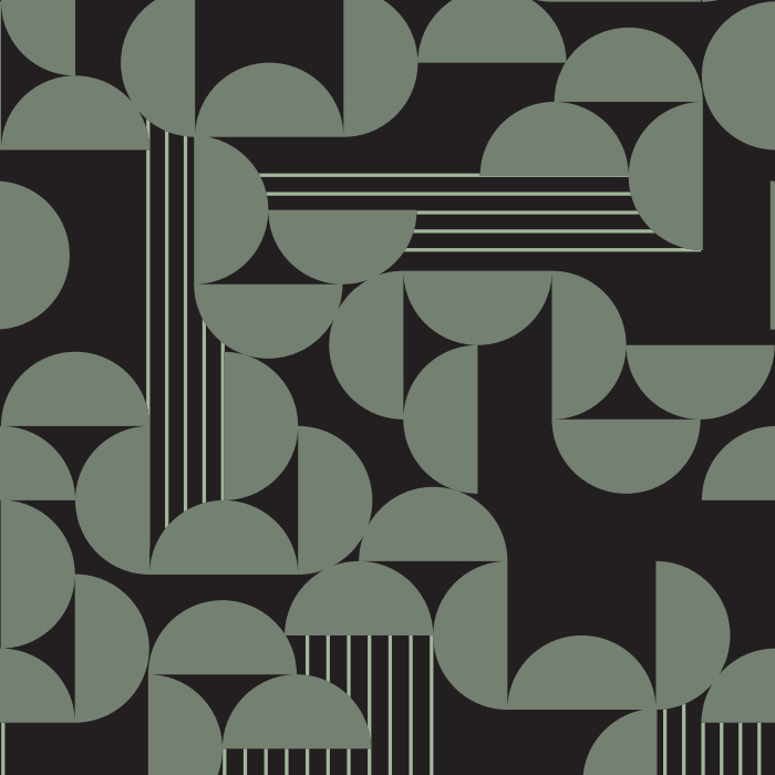 The Midcentury Abstract Peel And Stick Removable Wallpaper will add a contemporary feel to any wall in your interior.
