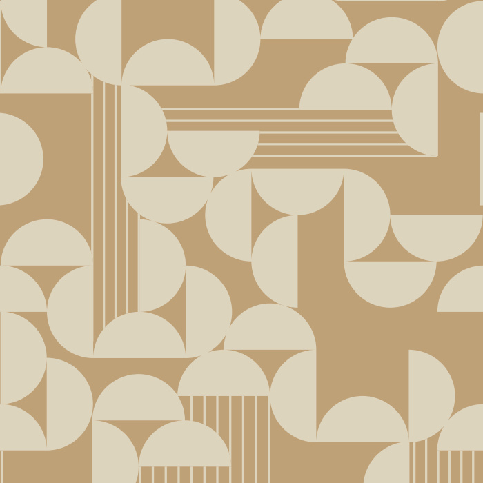 The Midcentury Abstract Peel And Stick Removable Wallpaper will add a contemporary feel to any wall in your interior.