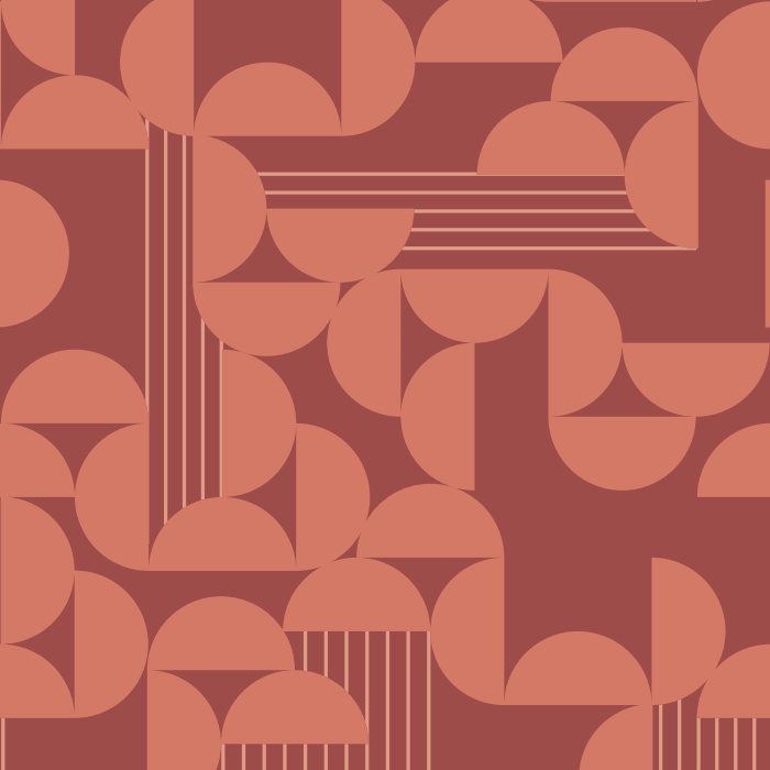 The Midcentury Abstract Peel And Stick Removable Wallpaper will add a contemporary feel to any wall in your interior.