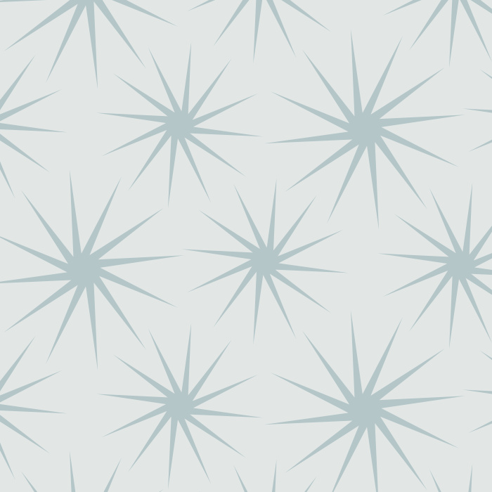 The Celestial Bursts Peel And Stick Removable Wallpaper will add a pop of pattern to any wall in your interior. 