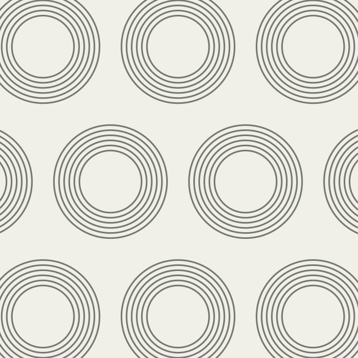 Add a geometric accent to any wall in your home with our Retro Rings Peel And Stick Removable Wallpaper.