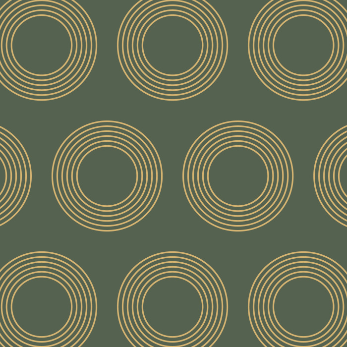 Add a geometric accent to any wall in your home with our Retro Rings Peel And Stick Removable Wallpaper.