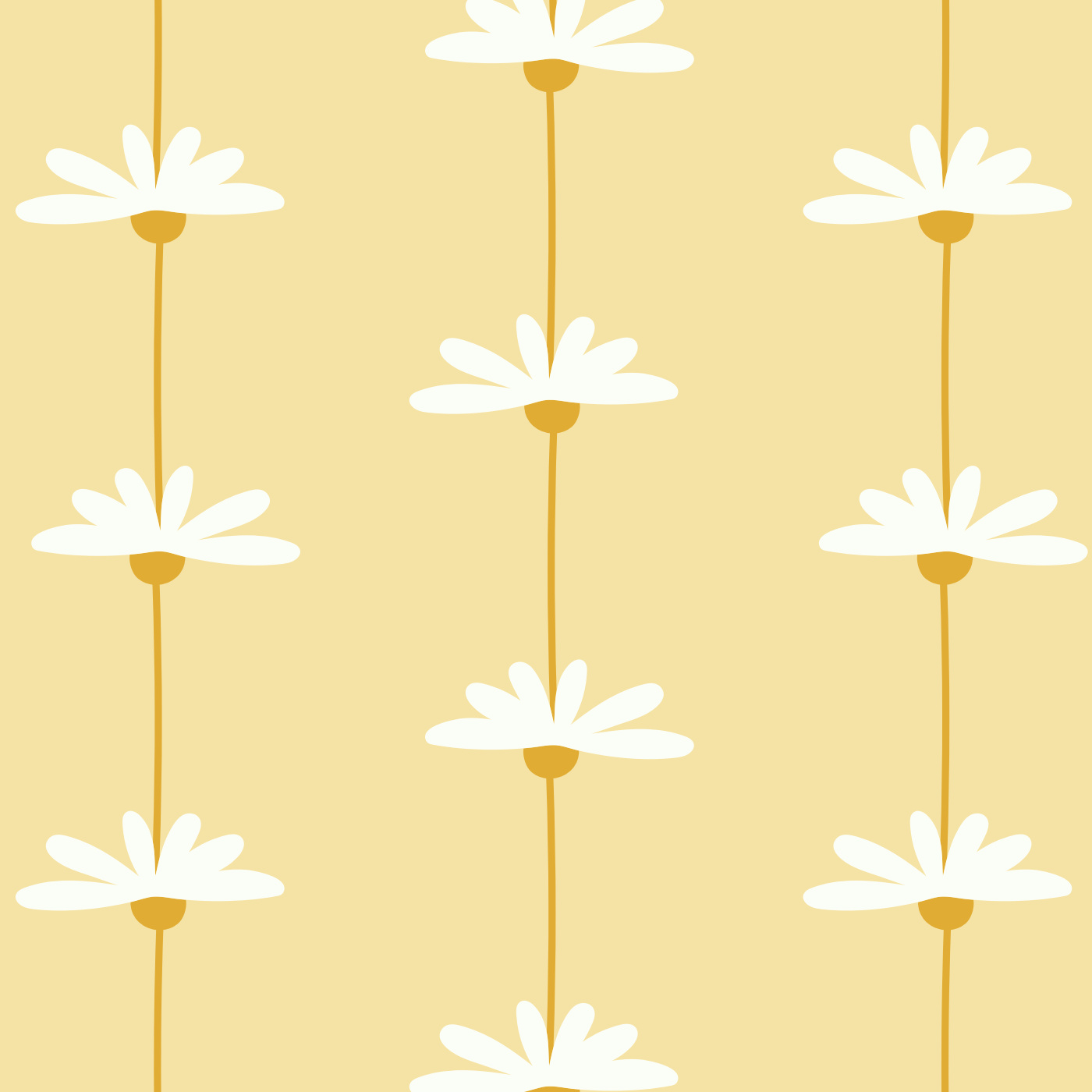 Daisy Lines Wallpaper