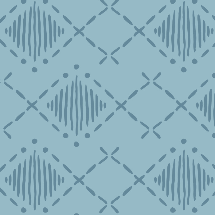 Add an eye-catching design to any wall in your home with our Handmade Stitch Peel And Stick Removable Wallpaper.