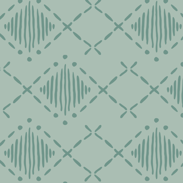 Add an eye-catching design to any wall in your home with our Handmade Stitch Peel And Stick Removable Wallpaper.