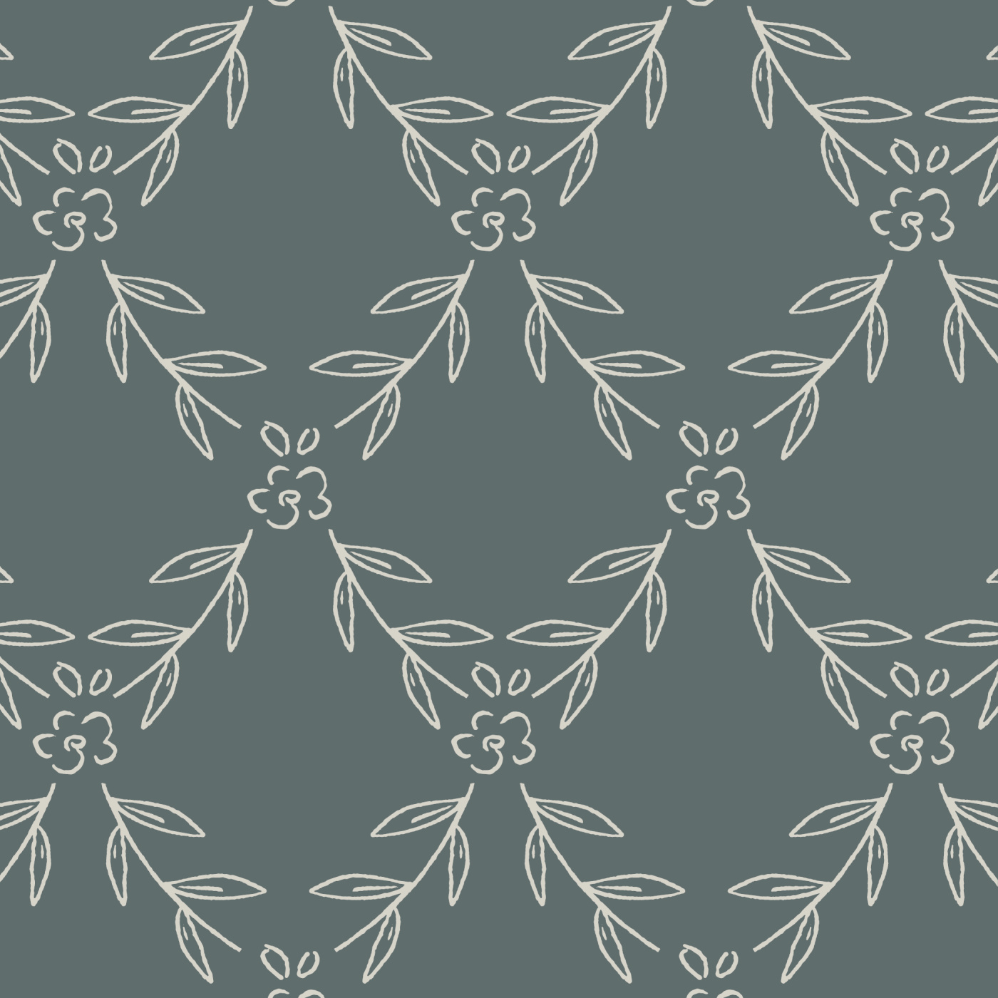 Lovely Laurels Peel And Stick Removable Wallpaper | Love vs. Design
