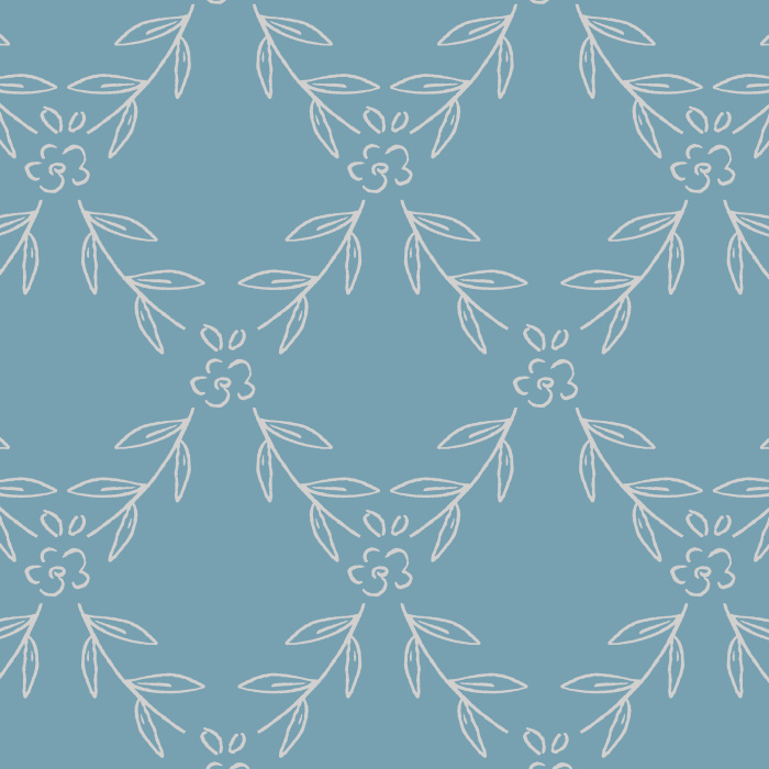 Add a touch of nature to your walls with our Lovely Laurels Peel And Stick Removable Wallpaper.