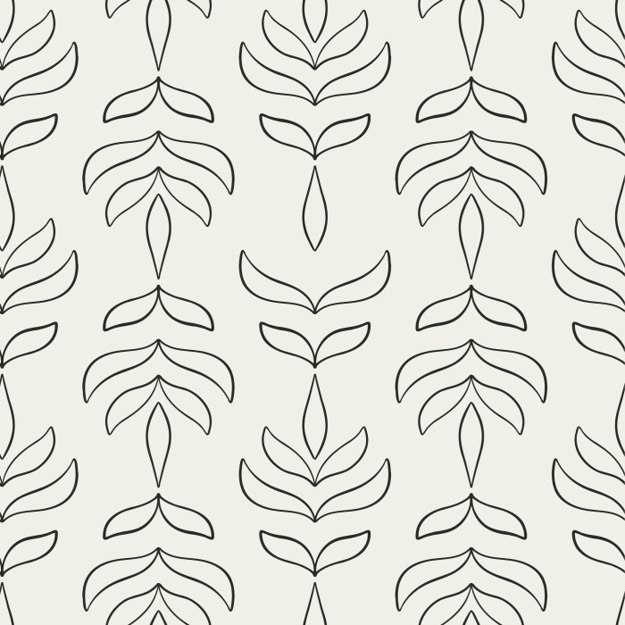 Add a botanical element to your home by adding the Organic Leaves Peel And Stick Removable Wallpaper to any wall in your interior.