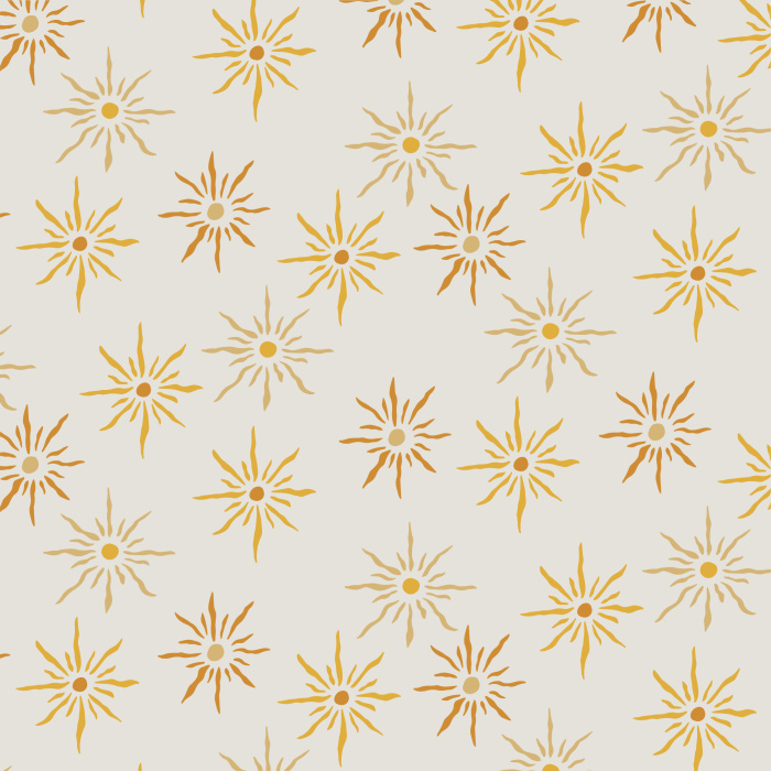 The classic look of our Mystical Suns Peel And Stick Removable Wallpaper is sure to make a statement on any wall in your home.