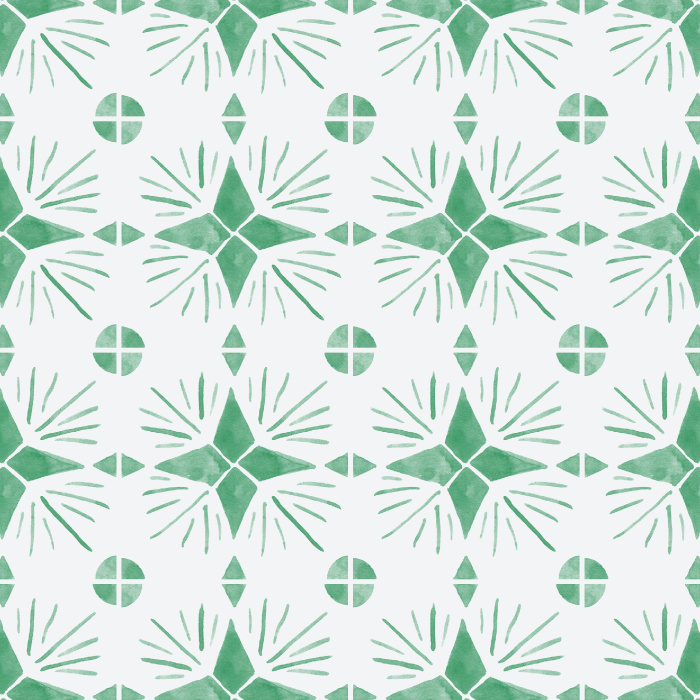 Reinvent your space with our Painted Tiles Wallpaper.