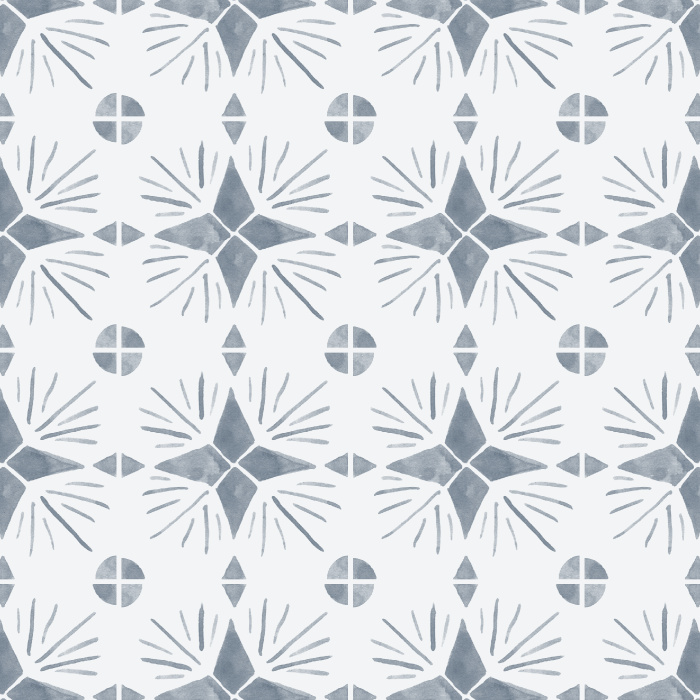 Reinvent your space with our Painted Tiles Wallpaper.