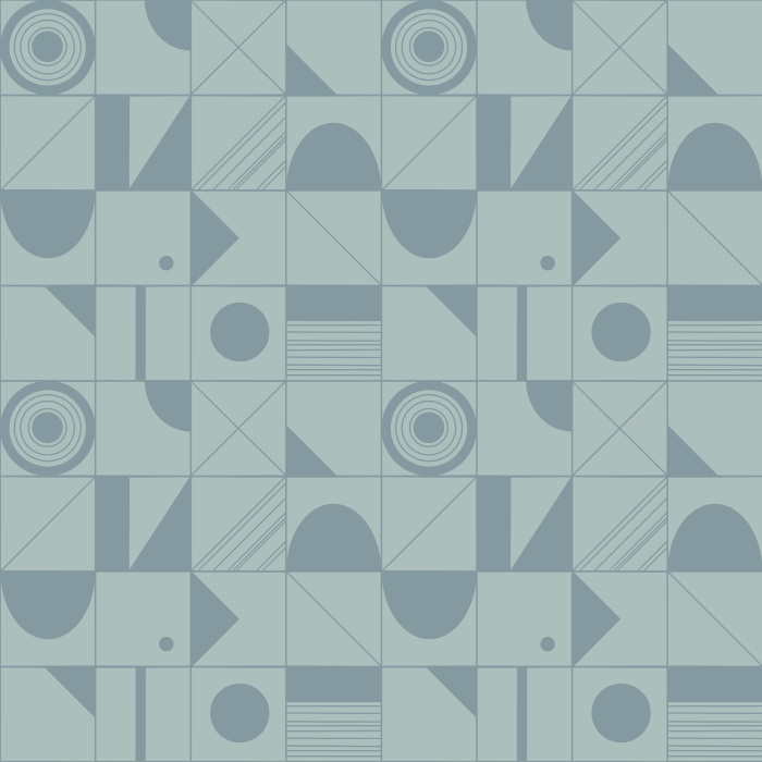 Make your interior design truly unique with our Playful Grid Wallpaper. 