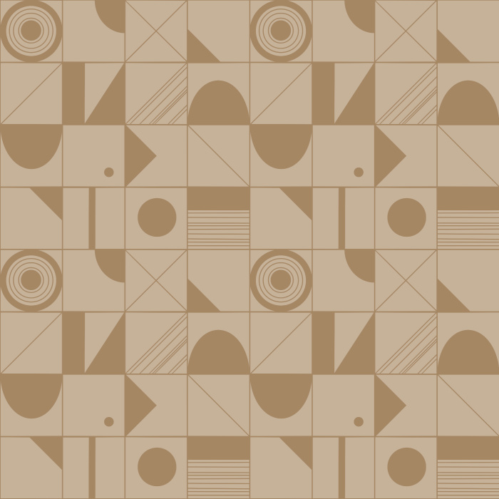 Make your interior design truly unique with our Playful Grid Wallpaper. 