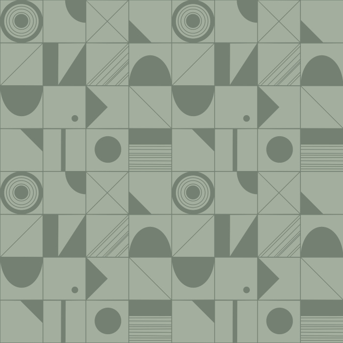 Make your interior design truly unique with our Playful Grid Wallpaper. 