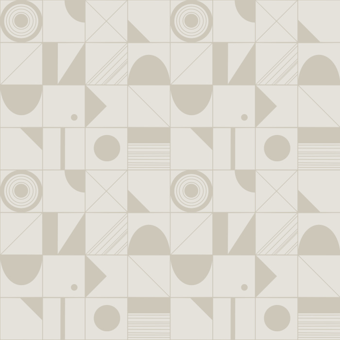 Make your interior design truly unique with our Playful Grid Wallpaper.