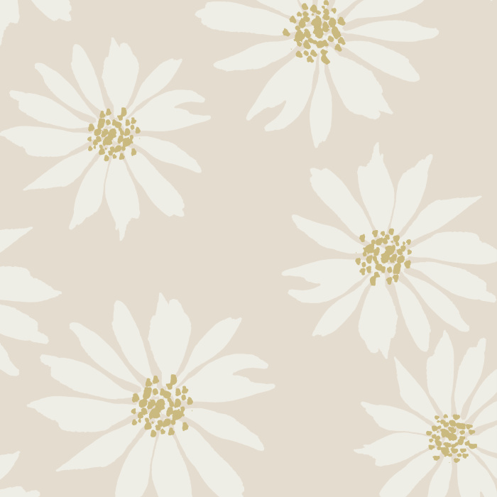 Spruce up any wall in your home with our Dancing Flowers Peel And Stick Removable Wallpaper!