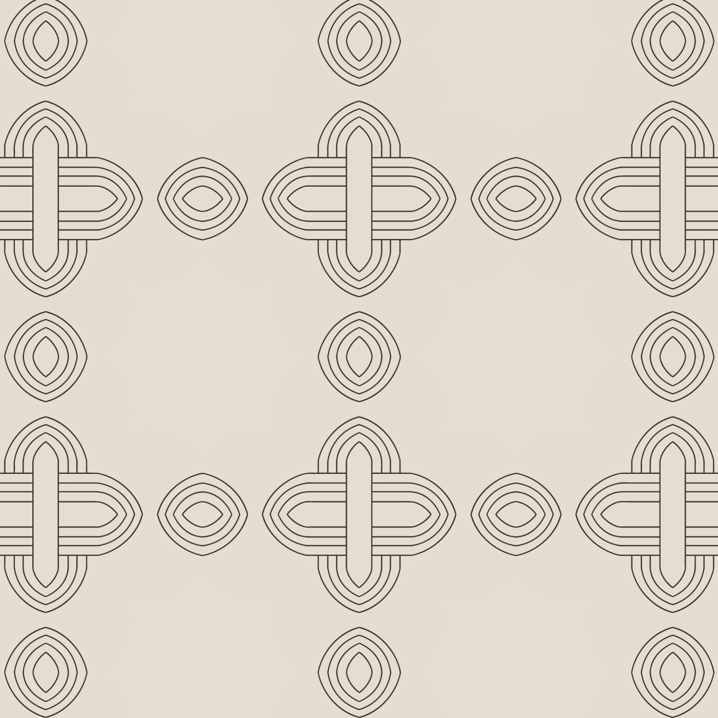 Crosswork Tiles Wallpaper