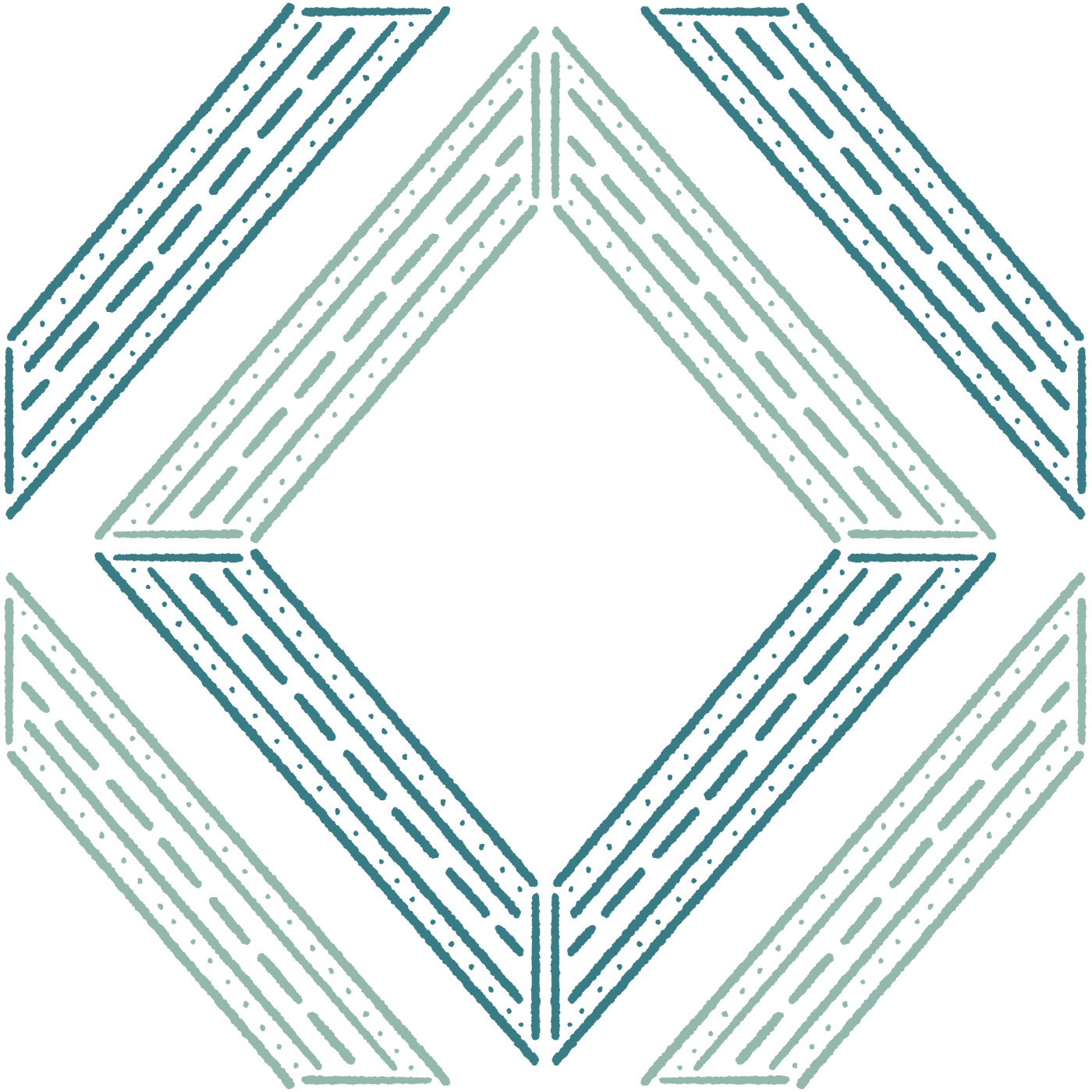 Diamond Lines Peel And Stick Removable Wallpaper | Love vs. Design