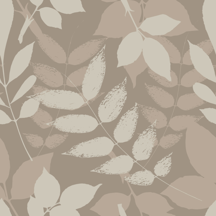 Create a garden of variety in your interior design with our Foliage Collage Wallpaper.
