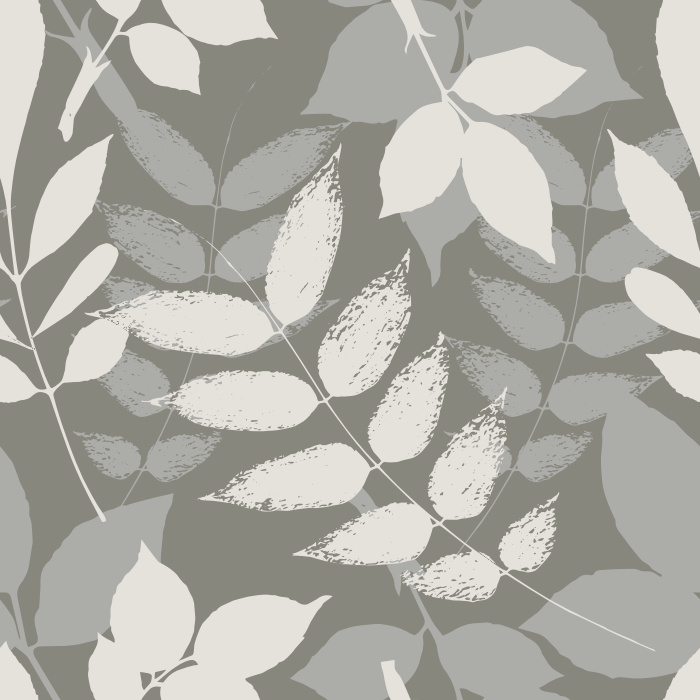 Create a garden of variety in your interior design with our Foliage Collage Wallpaper.