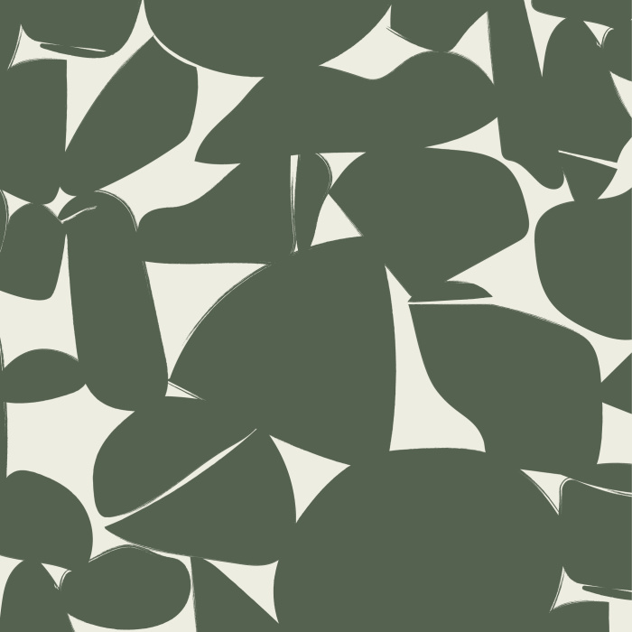 Add a contemporary look to any wall in your interior with our Stacked Pebbles Peel And Stick Removable Wallpaper. 