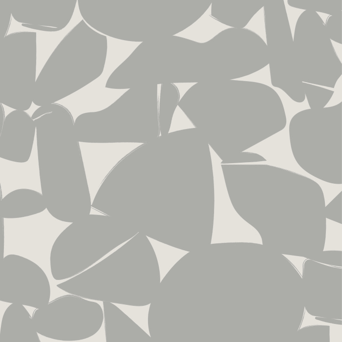 Add a contemporary look to any wall in your interior with our Stacked Pebbles Peel And Stick Removable Wallpaper. 