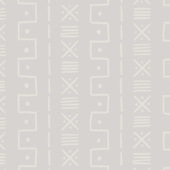 Our Mudcloth Pattern Peel And Stick Removable Wallpaper is sure to create a unique accent wall for any room in your home.