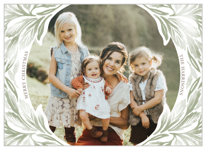 Spread some cheer to family and friends this holiday season with our Lush Surround Christmas Cards.