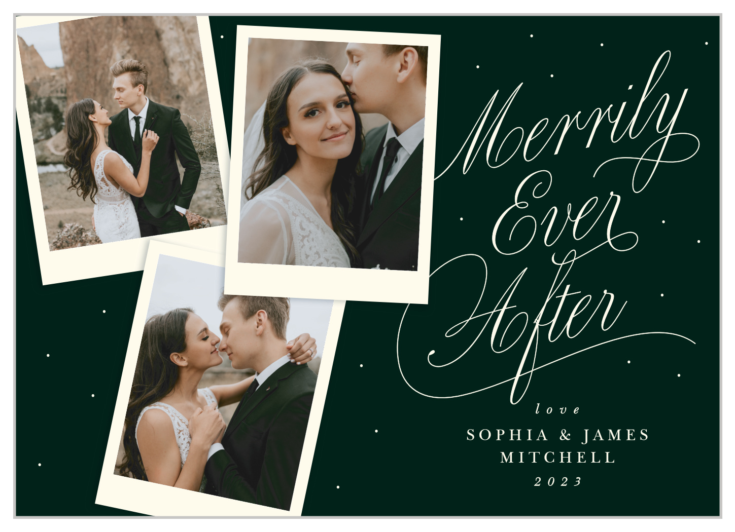 Ever After Holiday Cards