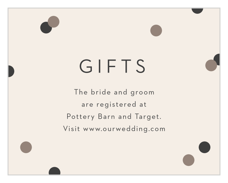 Party Party Registry Cards