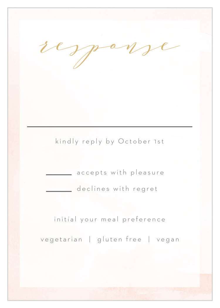 Modern Wash Response Cards