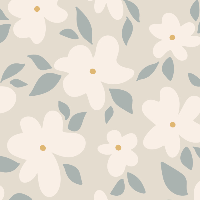 Our Abstract Meadow Peel And Stick Removable Wallpaper will add a floral accent to any room in your home.