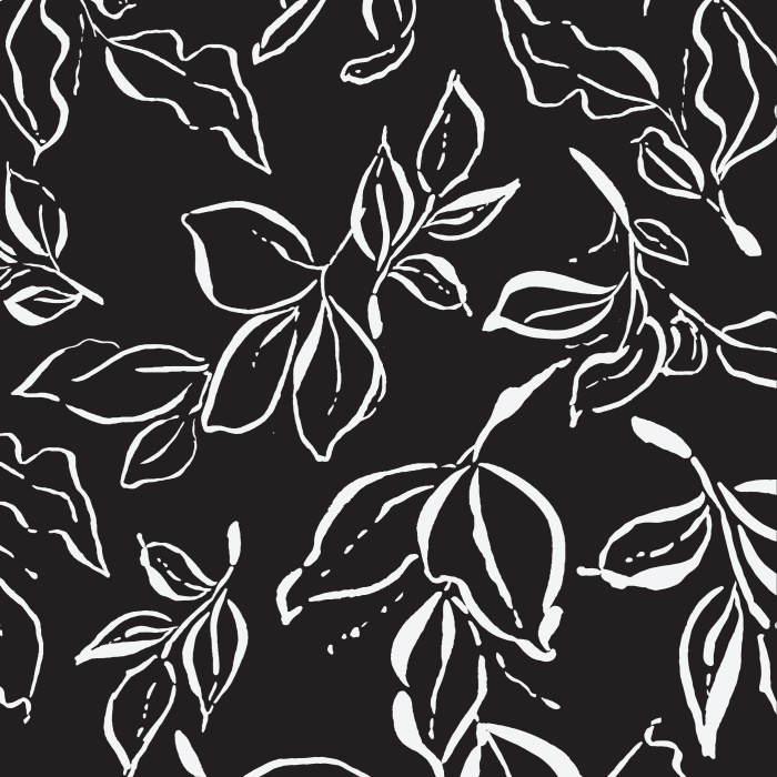 Add a botanical touch to any wall in your home with our Winter Leaves Peel And Stick Removable Wallpaper.
