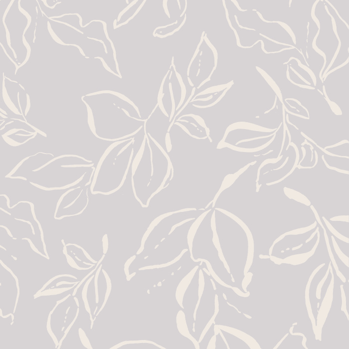 Add a botanical touch to any wall in your home with our Winter Leaves Peel And Stick Removable Wallpaper.